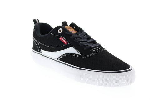 Levis Lance Perf 519755-06A1 Mens Black Synthetic Lifestyle Sneakers Shoes