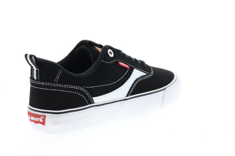 Levis Lance Perf 519755-06A1 Mens Black Synthetic Lifestyle Sneakers Shoes