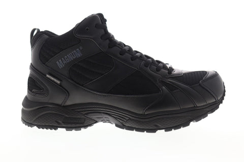 Magnum Must Mid 5199 Mens Black Leather Lace Up Tactical Boots Shoes
