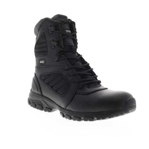 Magnum Response III 8.0 5270W Mens Black Wide 2E Leather Tactical Boots Shoes