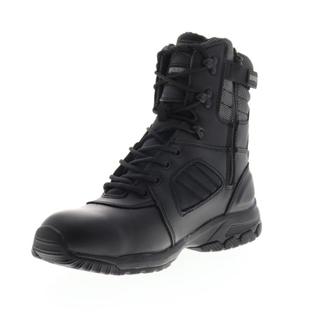 Magnum Response III 8.0 5270W Mens Black Wide 2E Leather Tactical Boots Shoes