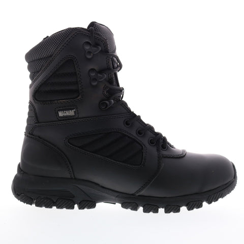 Magnum Response III 8.0 SZ 5207 Mens Black Wide Leather Lace Up Tactical Boots Shoes