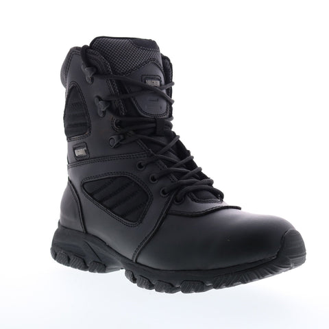 Magnum Response III 8.0 SZ 5207 Mens Black Leather Lace Up Tactical Boots Shoes