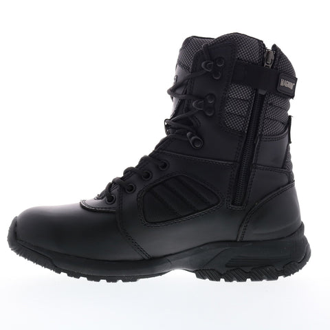 Magnum Response III 8.0 SZ 5207 Mens Black Wide Leather Lace Up Tactical Boots Shoes