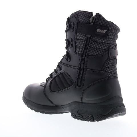 Magnum Response III 8.0 SZ 5207 Mens Black Leather Lace Up Tactical Boots Shoes