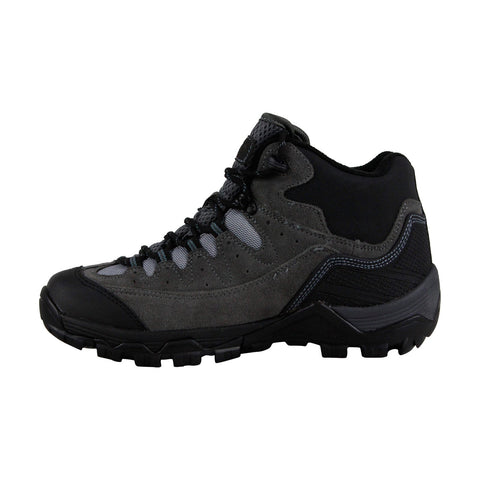 Hi-Tec Ox Belmont Mid I Wp 52184 Mens Gray Suede Lace Up Hiking Boots Shoes