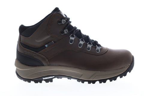 Hi-Tec Altititude VI WP 52216 Mens Brown Leather Lace Up Hiking Boots