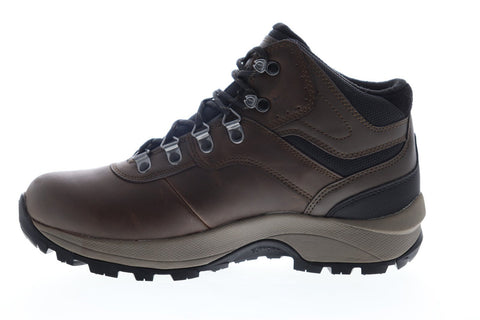 Hi-Tec Altititude VI WP 52216 Mens Brown Leather Lace Up Hiking Boots
