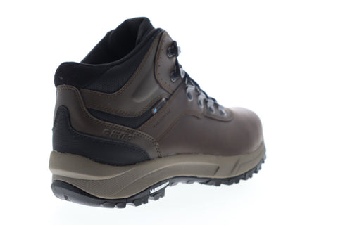 Hi-Tec Altititude VI WP 52216 Mens Brown Leather Lace Up Hiking Boots