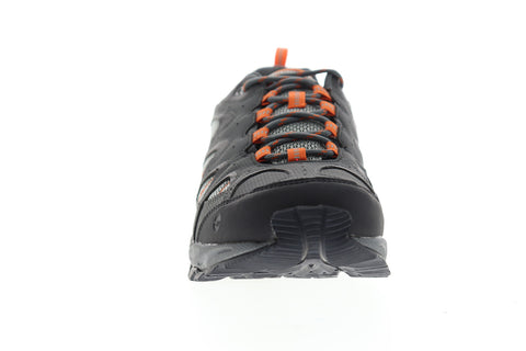 Hi-Tec Quixhill Trail 52250 Mens Gray Leather Lace Up Hiking Boots