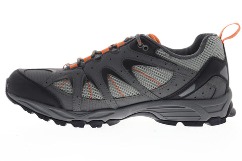Hi-Tec Quixhill Trail 52250 Mens Gray Leather Lace Up Hiking Boots