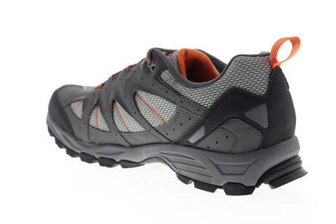 Hi-Tec Quixhill Trail 52250 Mens Gray Leather Lace Up Hiking Boots