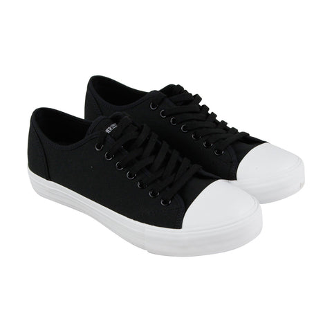 Supra Skytop Mens Black Suede Athletic Lace Up Skate Shoes