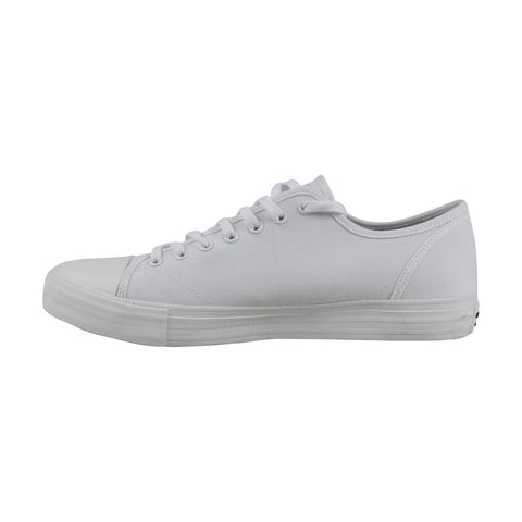 Skechers Sesma 52367 Mens White Canvas Lace Up Lifestyle Sneakers Shoes