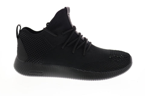 Skechers Depth Charge Up To Snuff 52421 Mens Black Mesh Lifestyle Sneakers Shoes