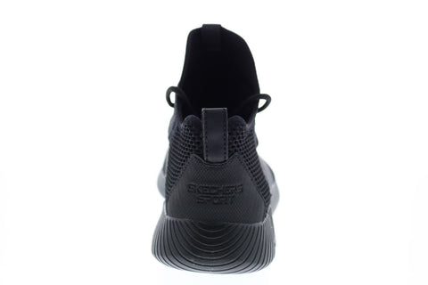 Skechers Depth Charge Up To Snuff 52421 Mens Black Mesh Lifestyle Sneakers Shoes