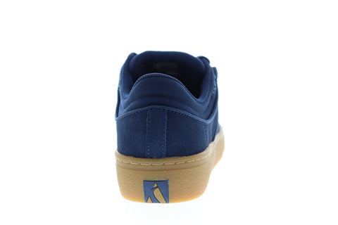 Skechers Goldie Brybe 52464 Mens Blue Suede Lace Up Low Top Sneakers Shoes
