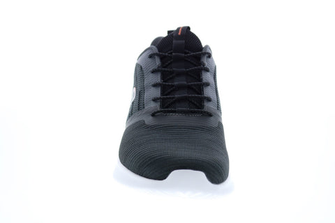 Skechers Bounder 52504 Mens Black Canvas Lace Up Lifestyle Sneakers Shoes