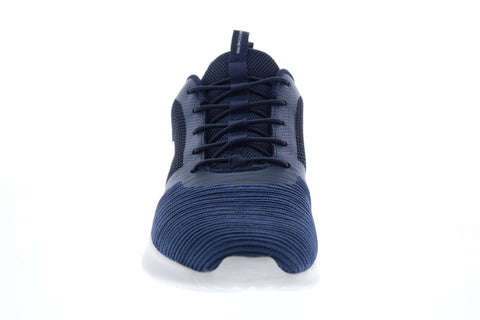 Skechers Bounder 52504 Mens Blue Mesh Lace Up Lifestyle Sneakers Shoes