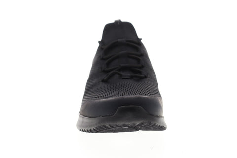 Skechers Bounder Stokley 52513 Mens Black Mesh Slip On Sneakers Shoes