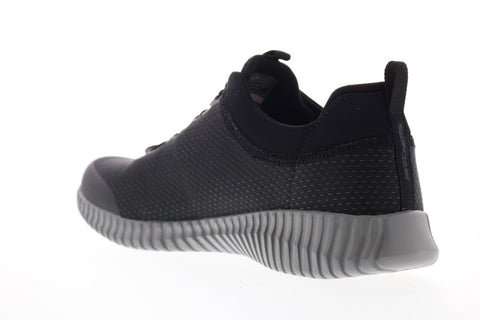 Skechers Elite Flex Belburn 52529 Mens Black Canvas Athletic Cross Training Shoes