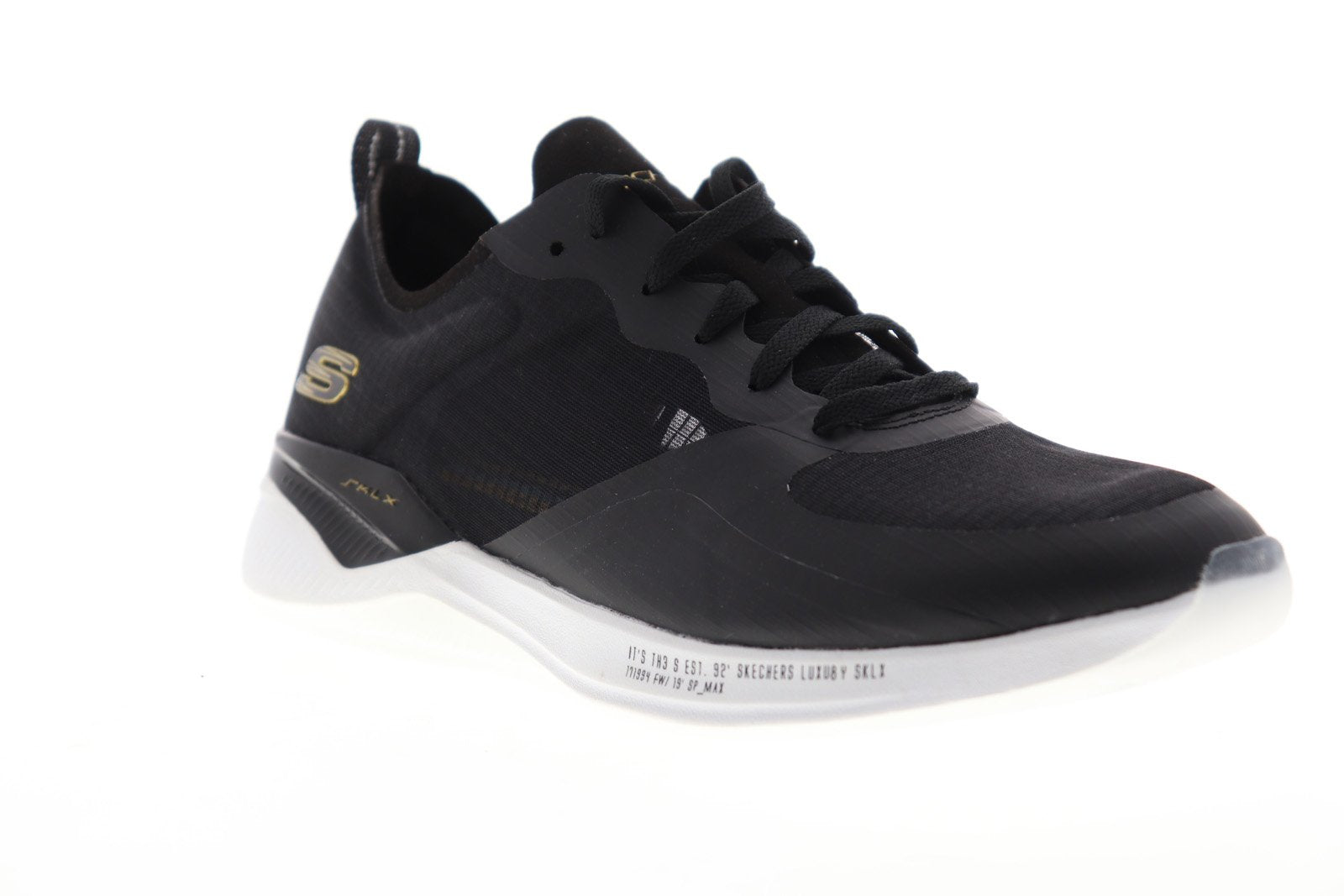 Vær stille progressiv definitive Skechers Modena Olbak 52550 Mens Black Canvas Low Top Lifestyle Sneake -  Ruze Shoes