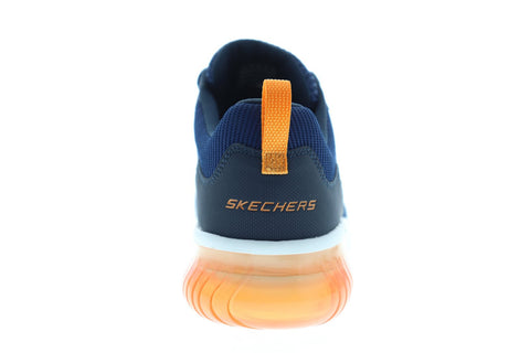 Skechers Air Ultra Flex 52551 Mens Blue Mesh Athletic Lace Up Walking Shoes