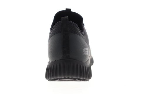 Skechers Paxmen Trivr 52591 Mens Black Mesh Slip On Athletic Running Shoes