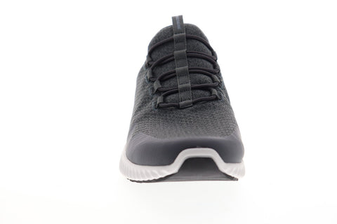 Skechers Paxmen Trivr 52591 Mens Gray Mesh Slip On Athletic Running Shoes