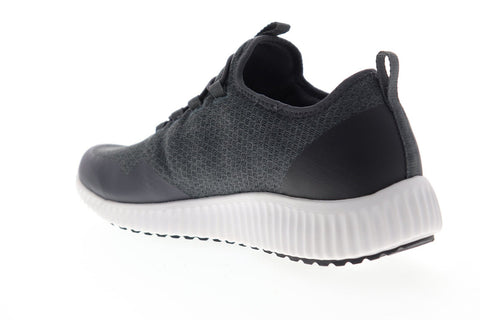 Skechers Paxmen Trivr 52591 Mens Gray Mesh Slip On Athletic Running Shoes