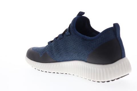 Skechers Paxmen Trivr 52591 Mens Blue Mesh Slip On Athletic Running Shoes