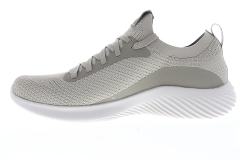 Skechers Bounder Mirkle 52595 Mens Gray Canvas Athletic Cross Training Shoes