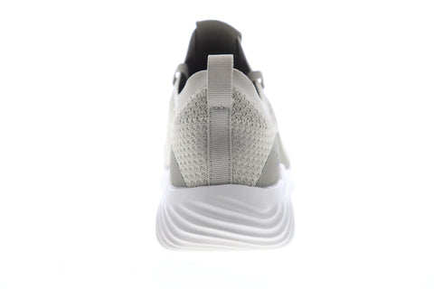 Skechers Bounder Mirkle 52595 Mens Gray Canvas Athletic Cross Training Shoes