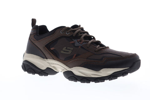 Skechers Sparta 2.0 Tr Mens Brown Leather Athletic Lace Up Training Shoes