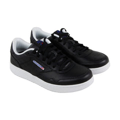 Skechers Tedder Paysted 52714 Mens Black Leather Casual Low Top Sneakers Shoes