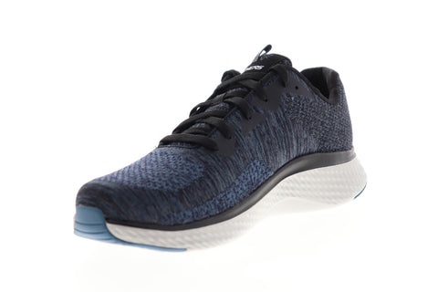Skechers Solar Fuse Kryzik 52758 Mens Blue Canvas Lifestyle Sneakers Shoes