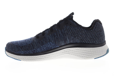 Skechers Solar Fuse Kryzik 52758 Mens Blue Canvas Lifestyle Sneakers Shoes