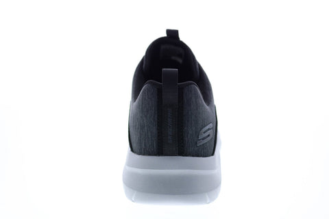 Skechers Ultra Flex 2.0 52769 Mens Black Canvas Sneakers Lifestyle Shoes