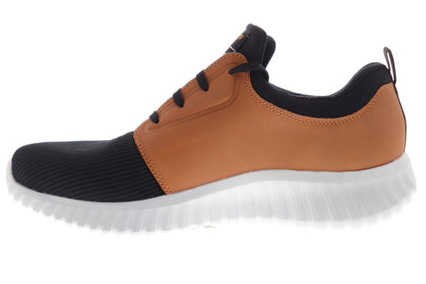 Skechers Depth Charge 2.0 Voluntold 52773 Mens Black Canvas Low Top Sneakers Shoes