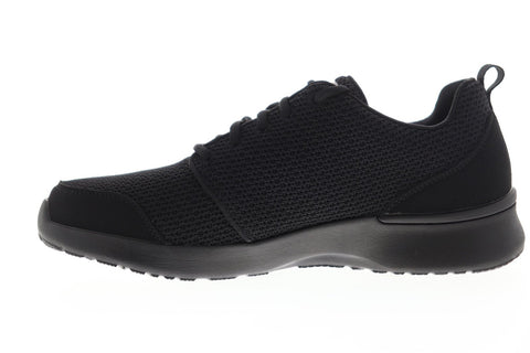 Skechers Air Dynamight Vendez 52787 Mens Black Canvas Low Top Sneakers Shoes