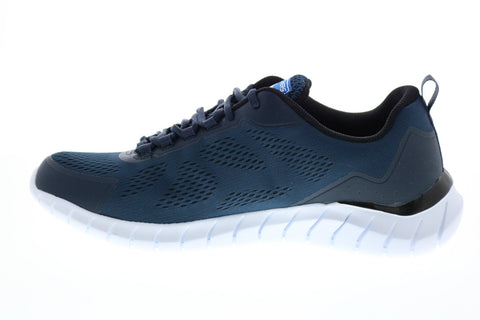 Skechers Overhaul Darosa 52818 Mens Blue Canvas Athletic Cross Training Shoes