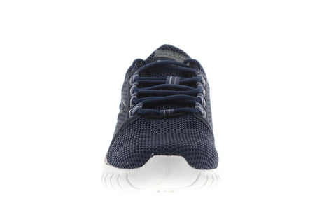 Skechers Overhaul Primba 52821 Mens Blue Canvas Casual Lifestyle Sneakers Shoes