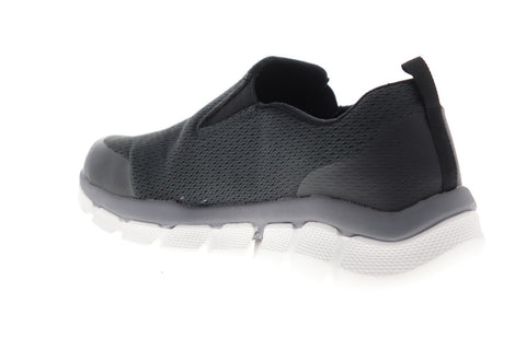 Skechers Flex 3.0 Aventide 52823 Mens Black Mesh Slip On Sneakers Shoes
