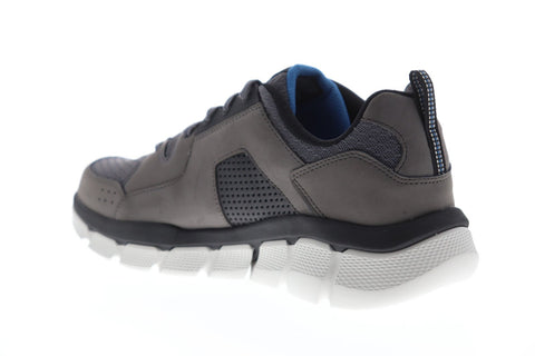 Skechers Flex 3.0 Westlight Mens Gray Mesh Athletic Training Shoes