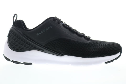 Skechers Nichla Shakori 52848 Mens Black Mesh Athletic Cross Training Shoes