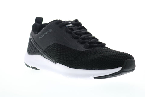 Skechers Nichla Shakori 52848 Mens Black Mesh Athletic Cross Training Shoes