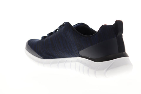 Skechers Overhaul Quarkski 52915 Mens Blue Canvas Lifestyle Sneakers Shoes