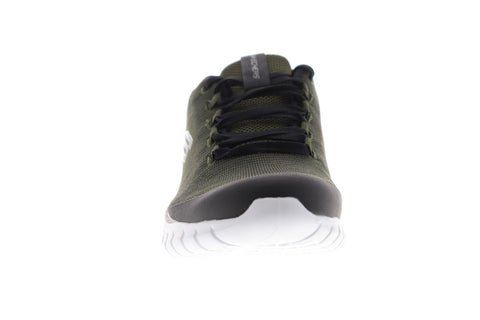 Skechers Overhaul Quarkski 52915 Mens Green Mesh Lifestyle Sneakers Shoes