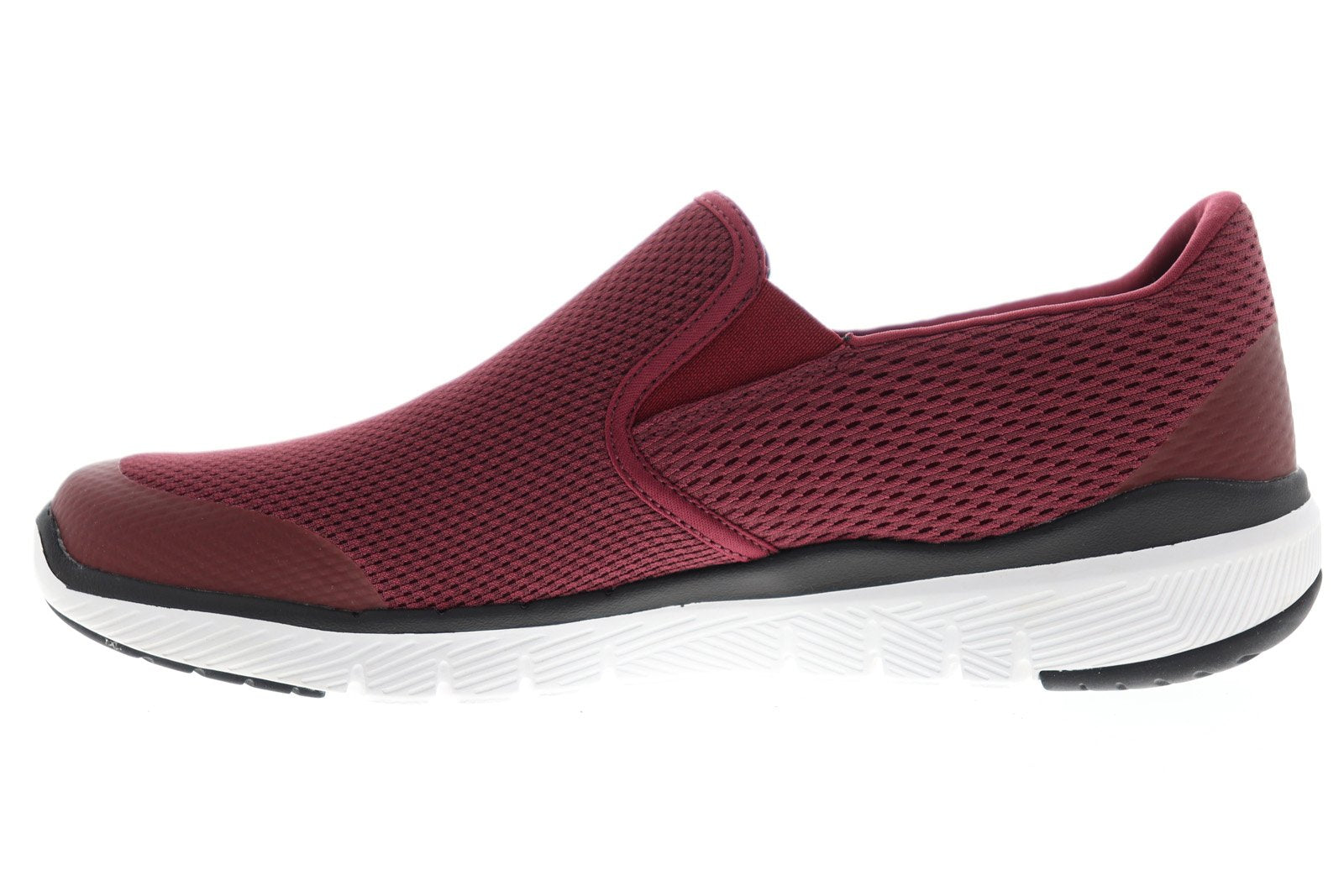 Skechers Flex Advantage 3.0 Morwick Mens Burgundy Lifestyle