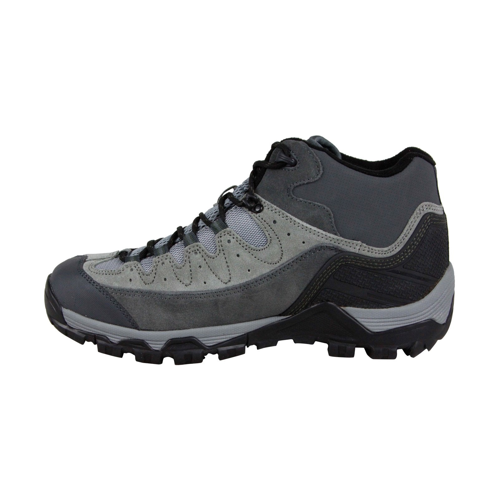 Hi-Tec Ox Belmont Mid I Wp 53097 Mens Gray Suede Lace Up  display picture 1